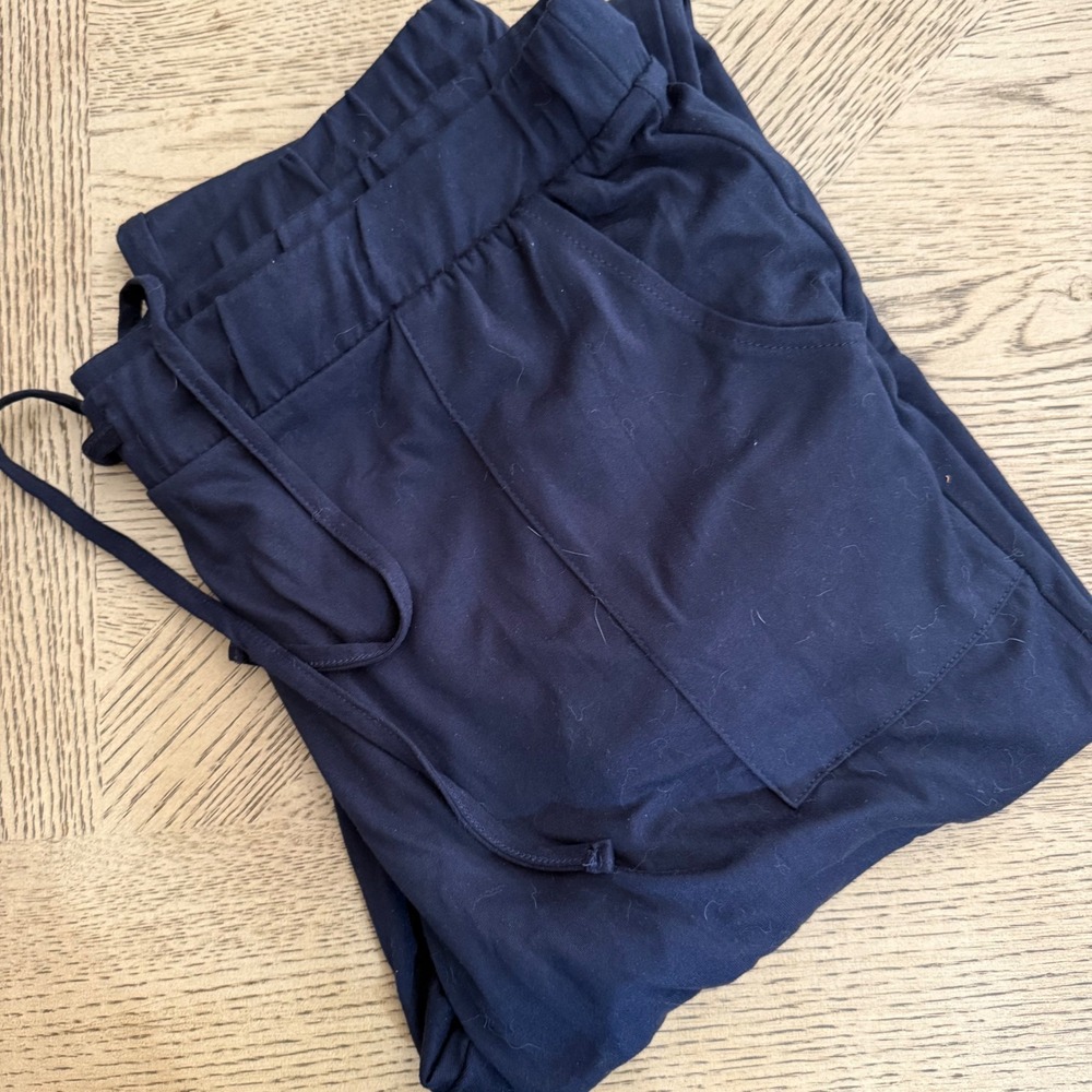 Lucky Brand‎ Navy Blue Comfort Waist Drawstring Lounge Pants Womens Large